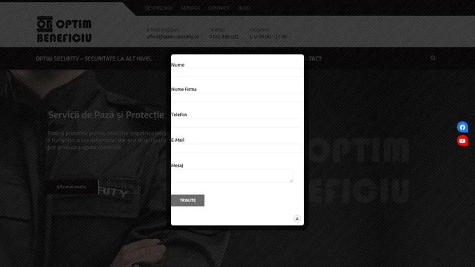 Optim Security - Securitate la alt nivel - Optim Security