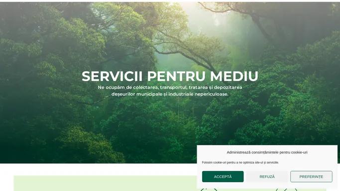 Vitalia Mediu | Servicii pentru mediu