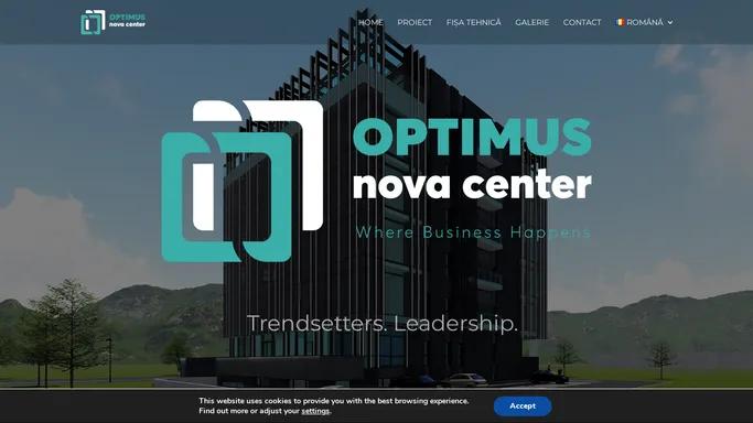 Optimus Nova Center | Where Business Happens