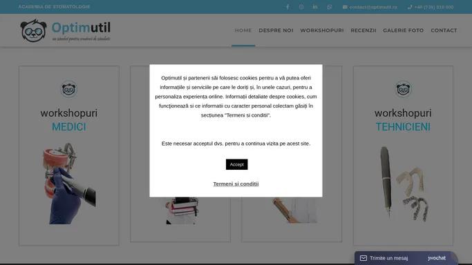 Optimutil - Academia de Stomatologie - Optimutil