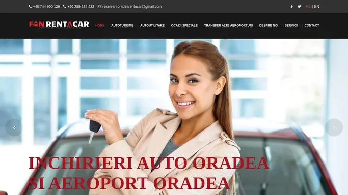 Fan Rent a Car - Inchirieri auto Oradea