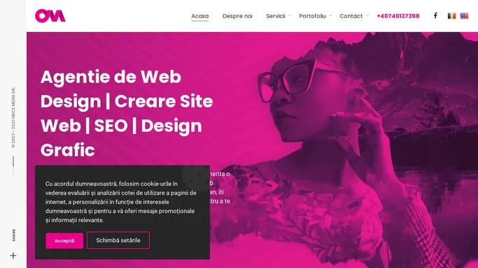 Orice Media — Agentie de web design, creare site web