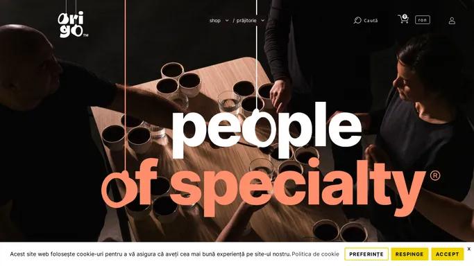 Origo Coffee - People of Specialty