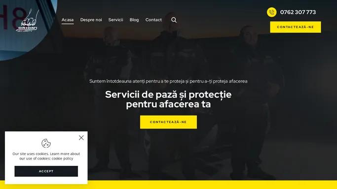 Orion Security – Compania preferata de paza si securitate