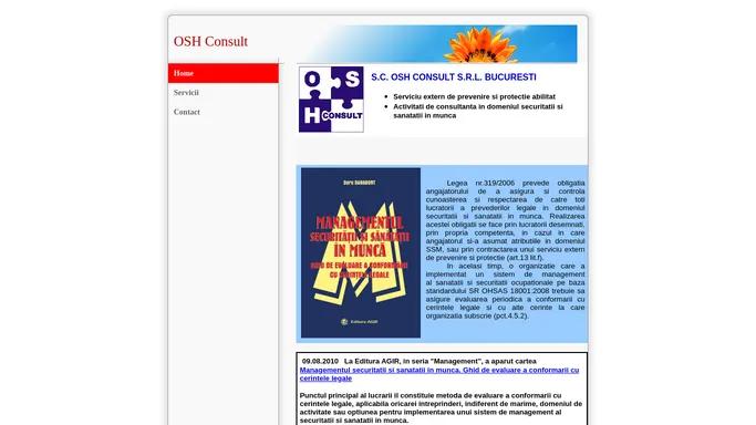 OSH Consult - securitate si sanatate in munca