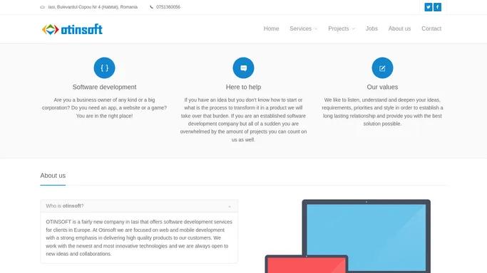 Otinsoft – Interactive digital product development