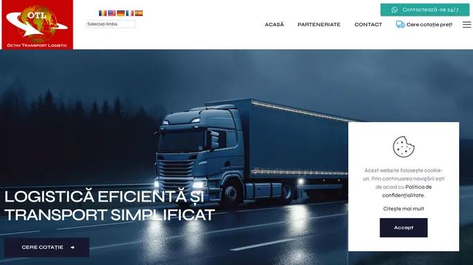 OTL TRANSPORT | Logistica Eficienta si Transport Simplificat