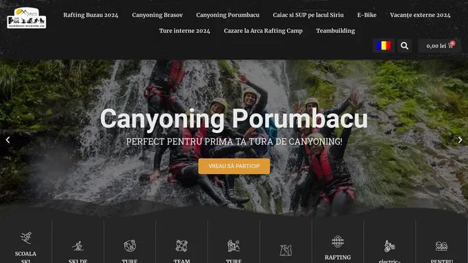 Rafting Buzau E-Bike SUP Schi Vacante Externe