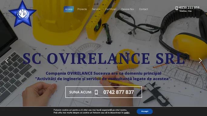 SC Ovirelance SRL | Consultanta si Proiectare Suceava