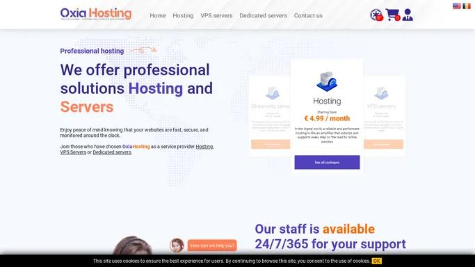 Oxia Hosting - Professional Hosting and Server Solutions