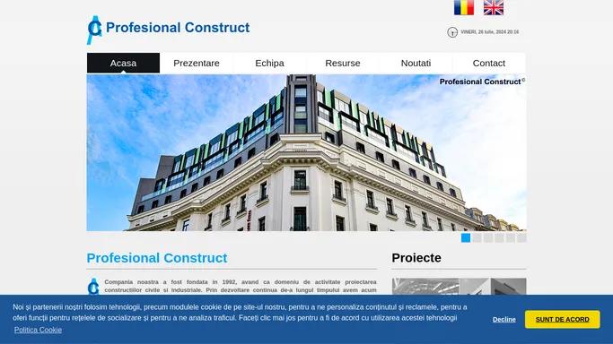 Acasa | Profesional Construct