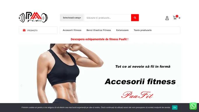 Magazin online de accesorii fitness - PAA FIT