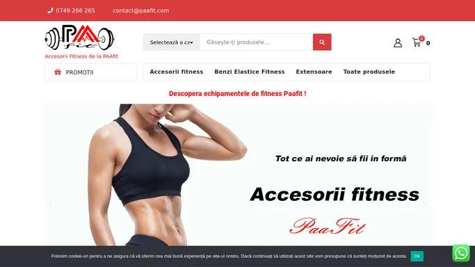 Magazin online de accesorii fitness - PAA FIT