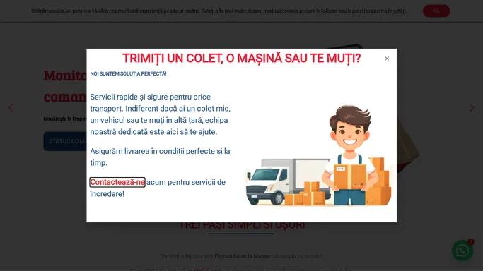 Pachetul de la Mama - Servicii de curierat rapid in Europa direct la usa ta