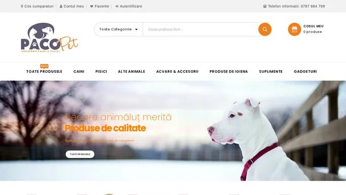 PacoPet – Accesorii, Suplimente animale de companie