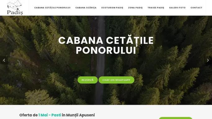 Cazare Muntii Apuseni | Cabana la munte | Padis.ro