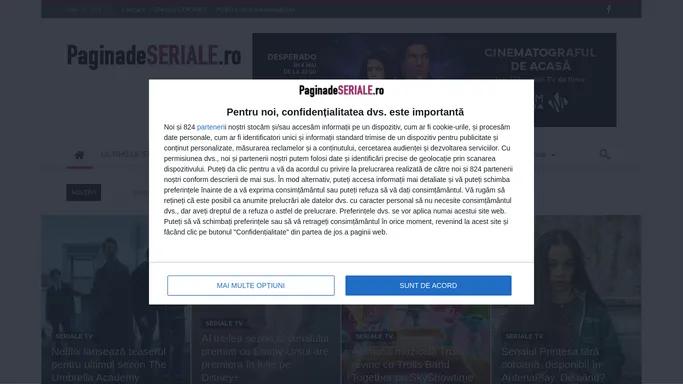 Pagina de seriale: filme seriale, documentare, trailere