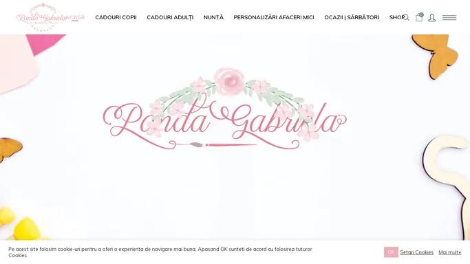 Panda Gabriela - Cadouri personalizate