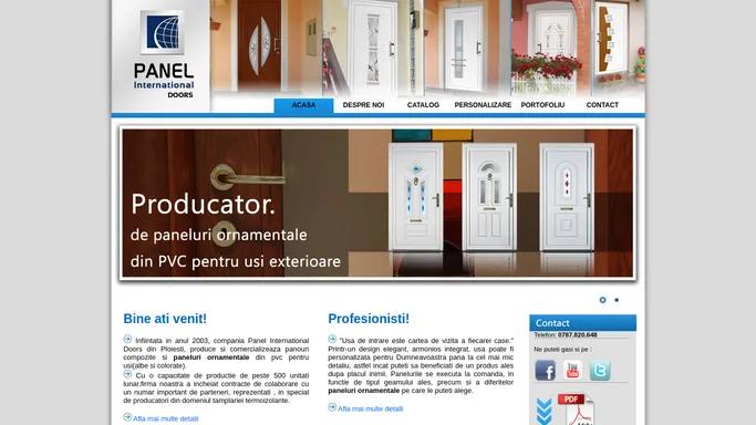 Panel International - Importator Paneluri Ornamentale
