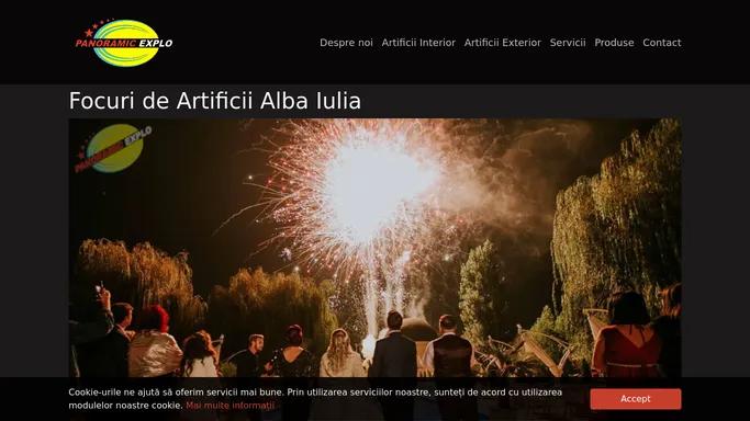 Panoramic Explo – Focuri de Artificii Alba Iulia