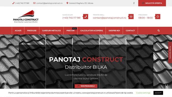 Tigla metalica Horezu, Valcea - PANOTAJ CONSTRUCT, partener BILKA