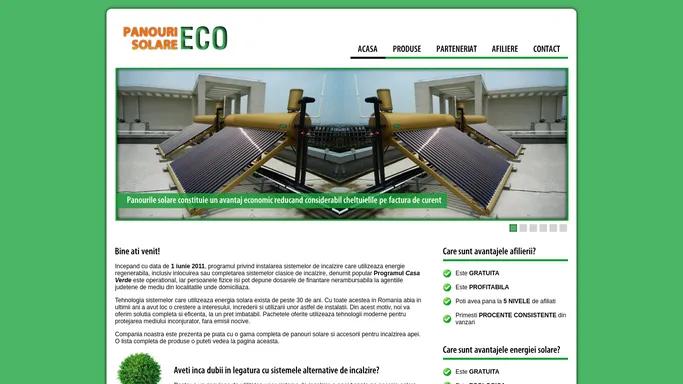 Panouri Solare ECO