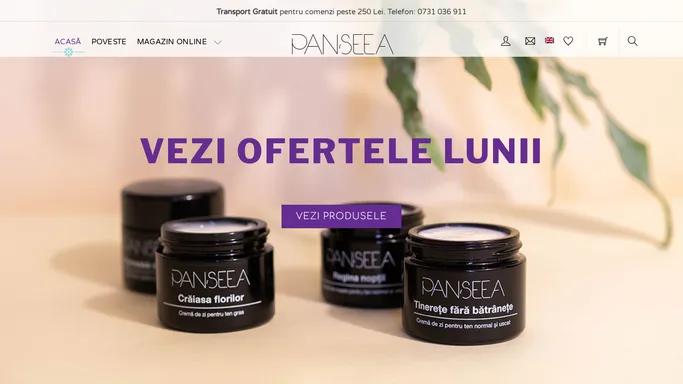 Panseea | Cosmetice naturale romanesti