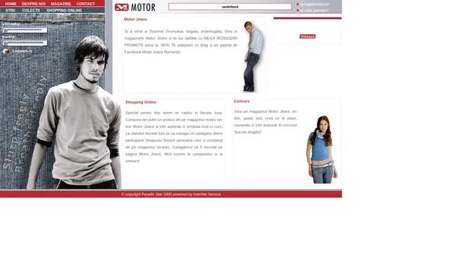 Motor Jeans Romania - Shopping Online, Magazine, Blugi, Concurs cu premii