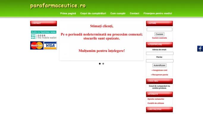 parafarmaceutice, magazin online de produse parafarmaceutice si produse naturale, suplimente nutritive, consumabile medicale, mobilier medical, dezinfectanti