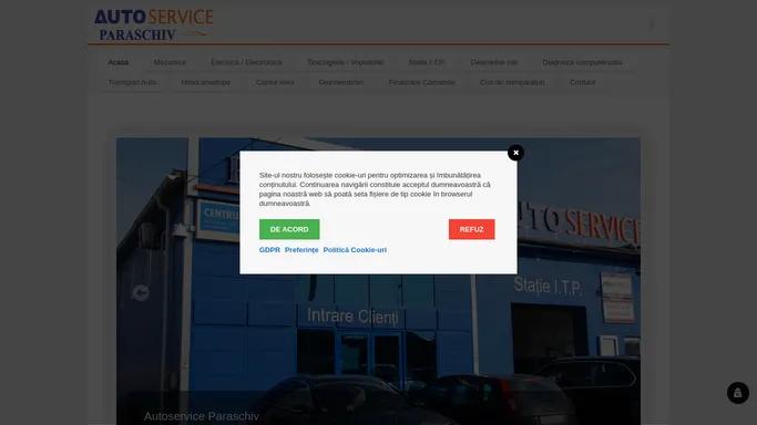 PARASCHIV AUTO Service – Service auto multimarca, Statie I.T.P, Centru Daune