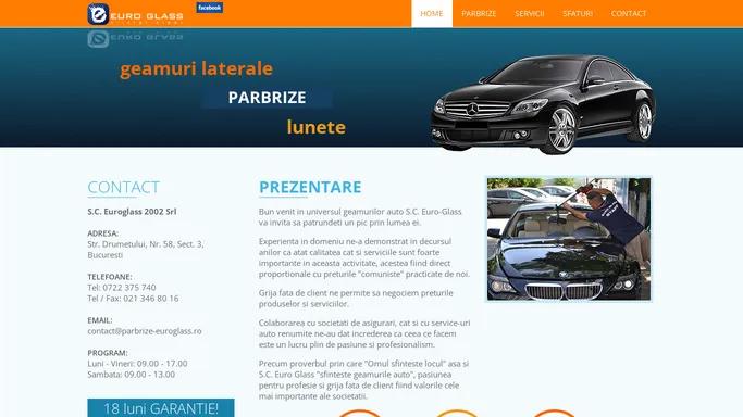 Parbrize, montaj parbrize auto, parbrize si geamuri auto, masini, lunete, geamuri laterale, Bucuresti, importatori producatori prabrize