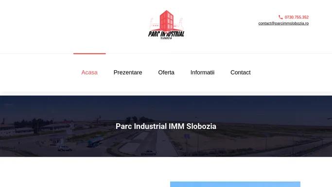 Parc Industrial Slobozia – Parc Industrial Slobozia