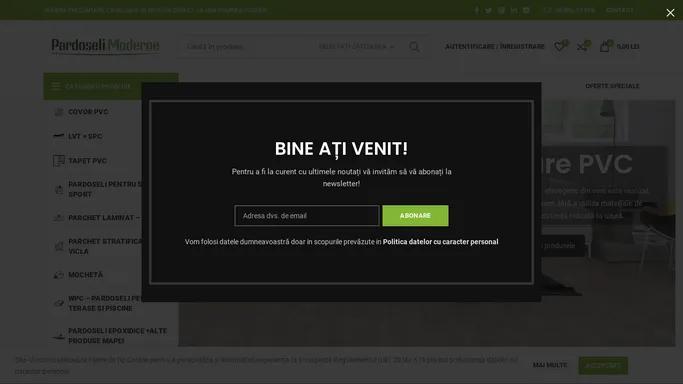 Pardoseli Moderne – PMCSC DESIGN SRL – gama larga de pardoseli calde si semicalde, respectiv mocheta, parchet, linoleum, covor de PVC