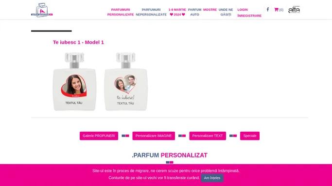 Home :: Parfum Personalizat