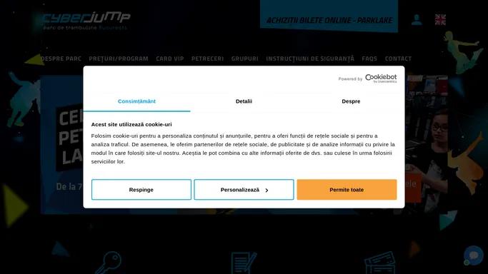 Cyberjump Parc de Trambuline Bucuresti Parklake
