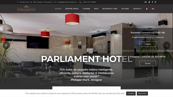 Hotel Parliament – Business sau leisure in centrul Bucurestiului