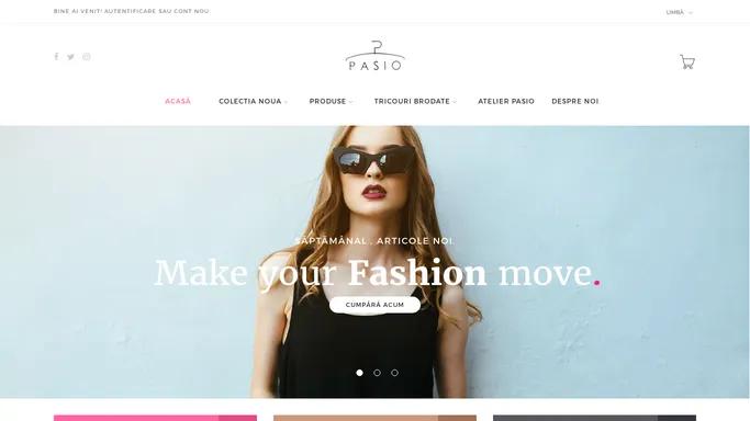 PASIO SRL - PASIO - Make Your Fashion Move