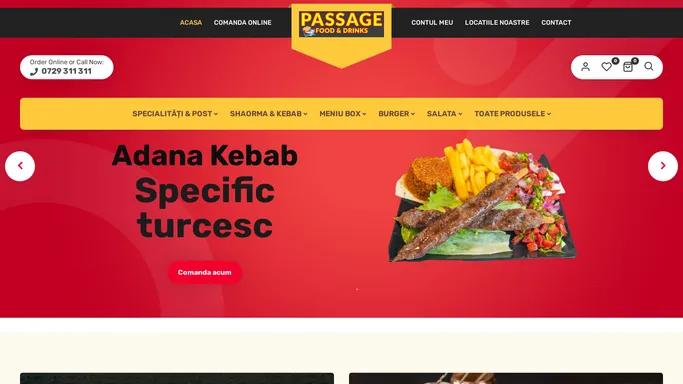 Passage Food – Cea mai buna shaorma din orasul tau !