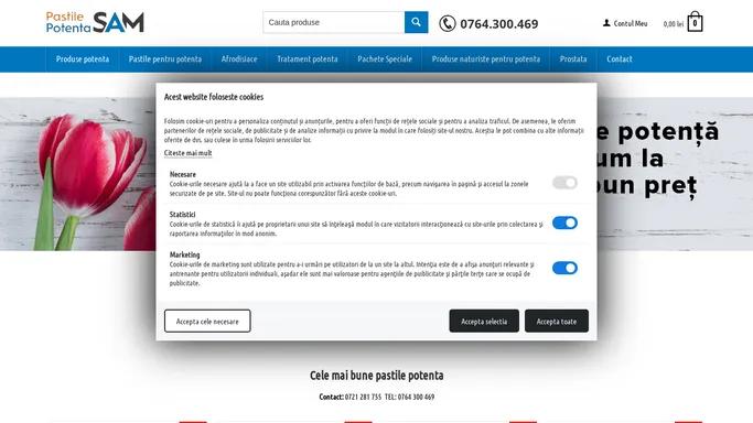 Pastile Potenta Sam - Experti in suplimente si pastile pentru potenta