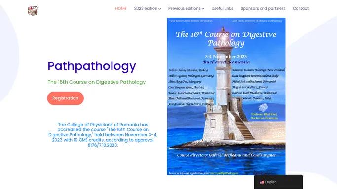 Pathpathology - International Digestive Pathology Course