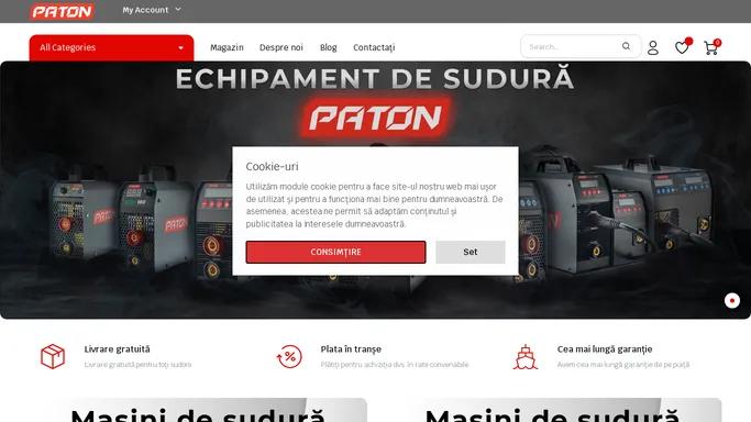 Atelier de sudura Paton - aparate de sudura MIG MAG TIG si MMA