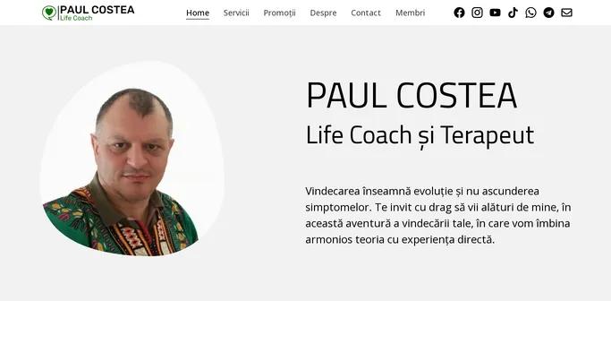 Bine ai venit | Paul Costea - Life Coach si Terapeut