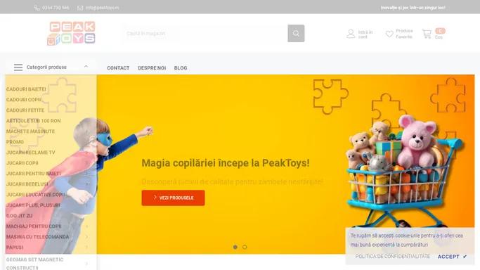 PeakToys - Universul Jucariilor – PEAK TOYS