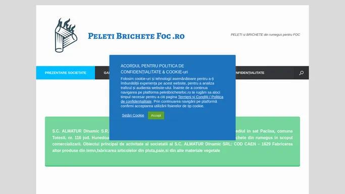 Peleti Brichete Foc .ro