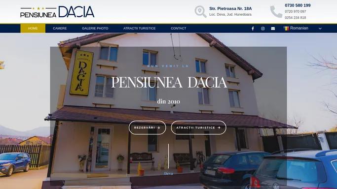 Home - Pensiunea Dacia