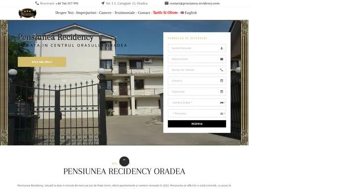 Pensiunea Recidency Oradea - Cazare Oradea