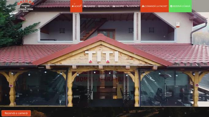 Galileo - Pensiune - Restaurant - Pizzerie