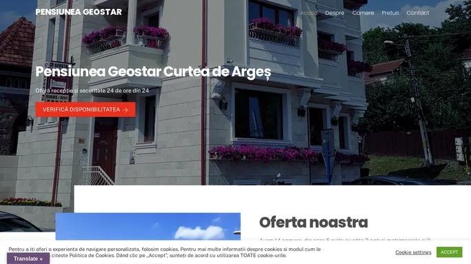 Pensiunea Geostar – Pensiune | Cazare in Curtea de Arges