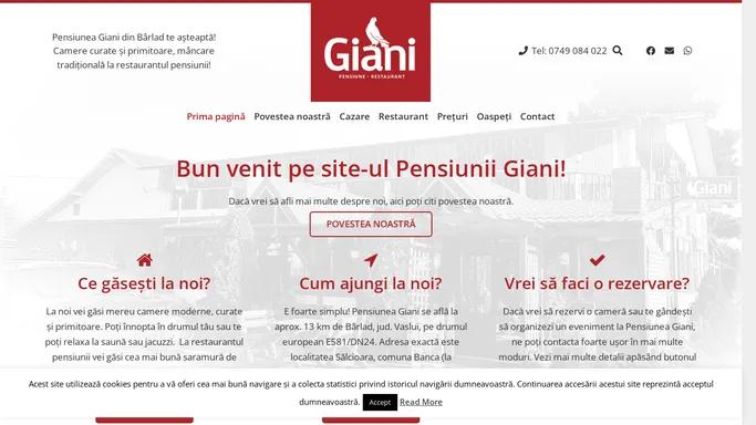 Pensiunea Giani - Pensiunea Giani Barlad