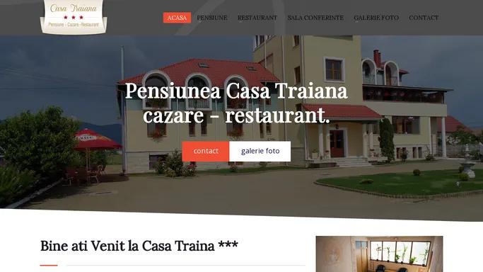 Casa Traiana – Pensiune Alba Iulia – Cazare Casa Traiana